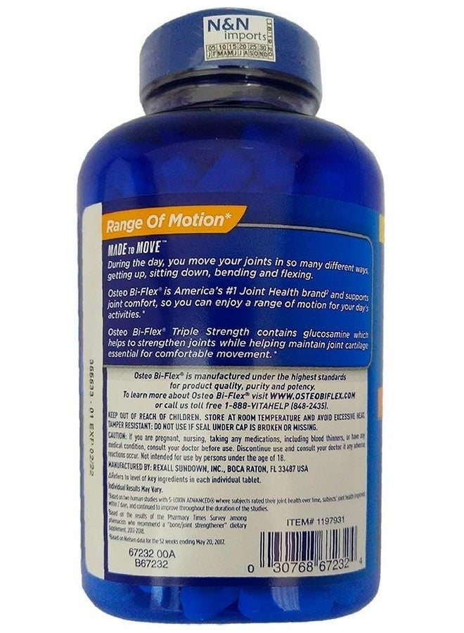 Osteo Bi-Flex Triple Strength, 200 Caplets - Image 2