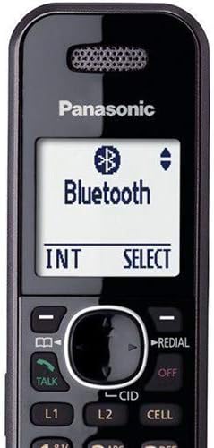 Panasonic DECT 60 Plus Cordless Phone Handset Accessory Compatible with 2Line Cordless Phones KXTG95xx Series Business telephones Headset Jack  KXTGA950B Black - Image 2