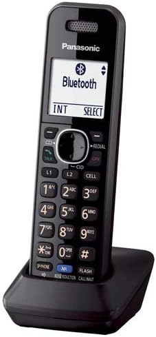 Panasonic DECT 60 Plus Cordless Phone Handset Accessory Compatible with 2Line Cordless Phones KXTG95xx Series Business telephones Headset Jack  KXTGA950B Black - Image 4