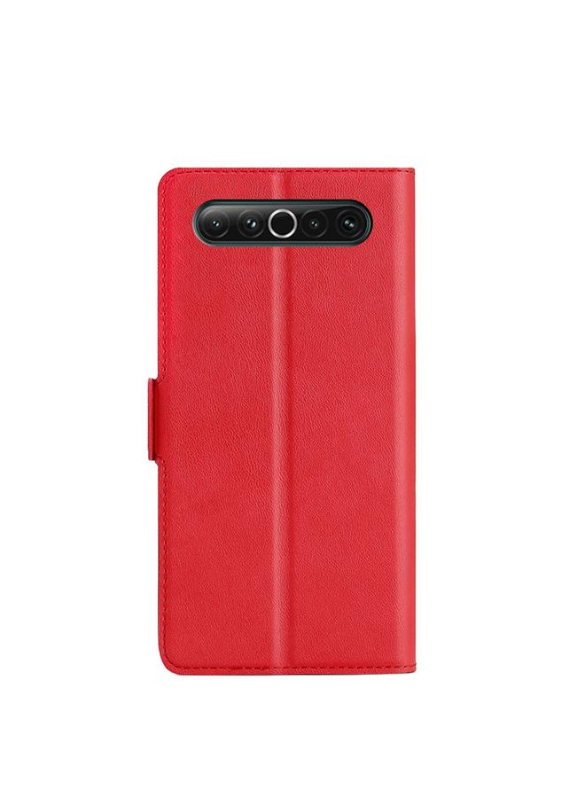 S-TOP Case For Meizu 17 / 17 Pro Ultra-thin Voltage Side Buckle Leather Phone Case - Image 3