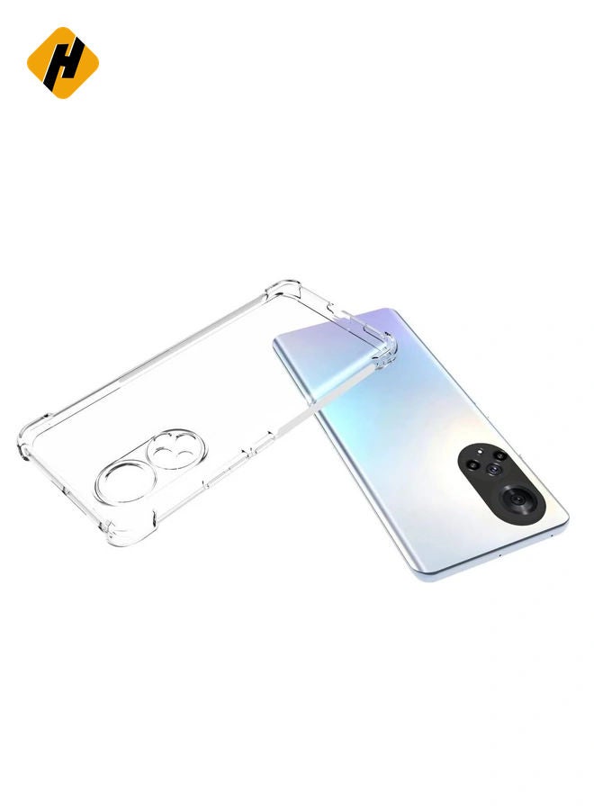 HuHa Huawei Nova 9 / Honor 50 5G Case Cover Back Air Cushion Soft Silicone Shockproof Anti-Scratch Protective Bumper Shell Corner  - Image 4