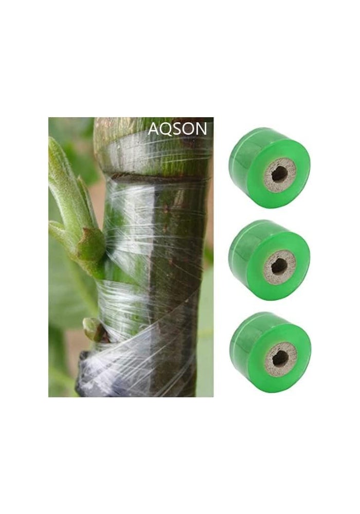 AQ AQSON AQSON Grafting Tape - Green Stretchable Floral Tape for Plant Repair and Grafting - Image 3