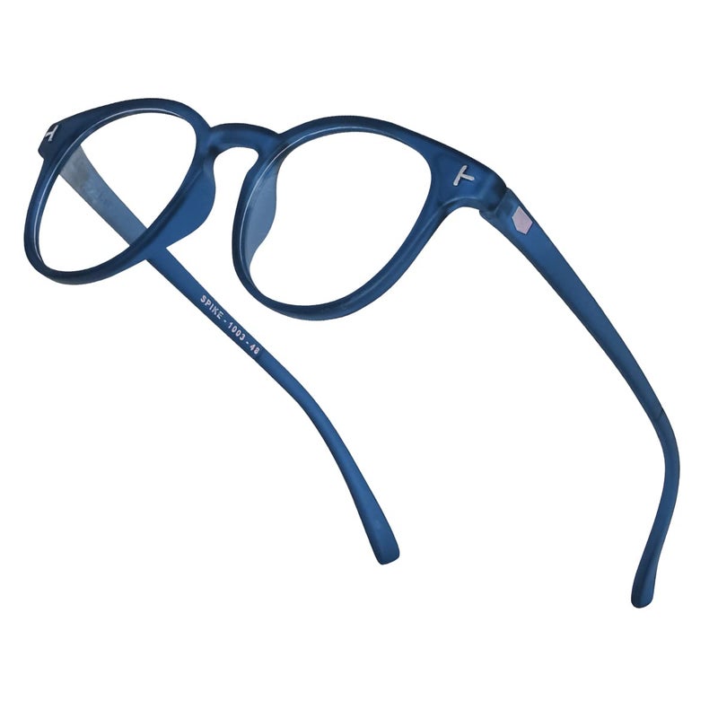EYMEN Classic Non Prescription Clear Lens Glasses for Women Men Round Frame Eyeglasses Multiple Shades - Image 1