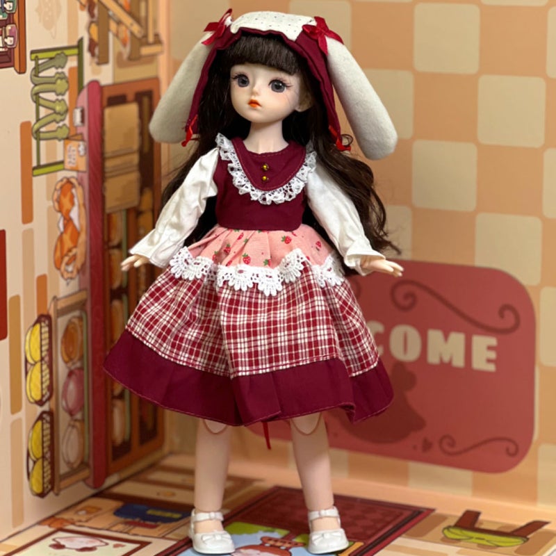 general 30cm Doll Toy Girl Dress up Doll - Image 1