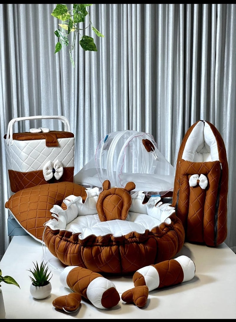 New Born Baby Bedding 5 Pieces Combo Set