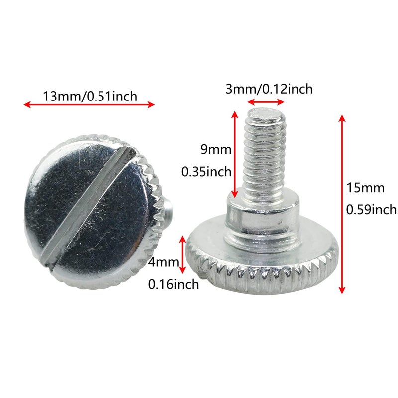 Stainless Steel M3x15mm Sewing Machine Screws Set Presser Foot Needle Clamp Thumb Plate Screws for Home Sewing Machines 12 Pcs Pack of 13 - Image 3