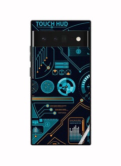 Protective Case Cover For Google Pixel 6 Pro Touch Hud Design Multicolour