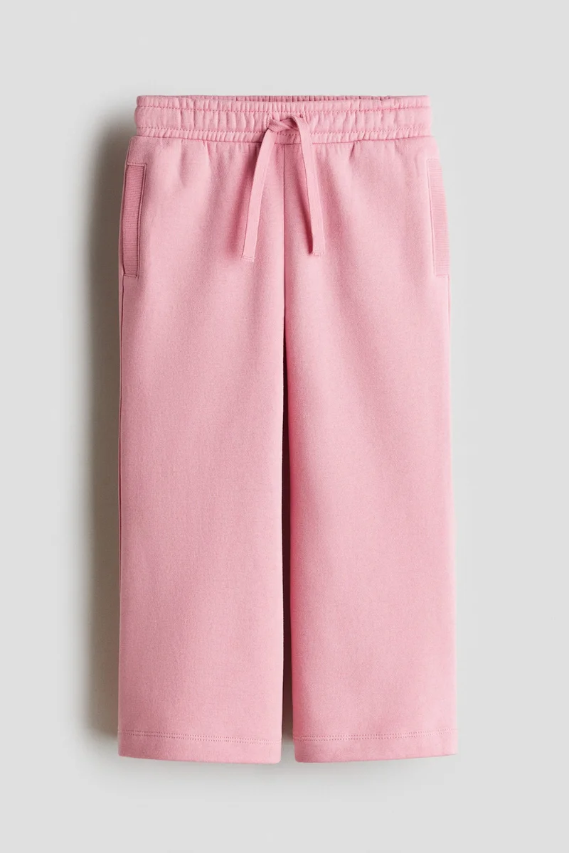 H&M Wide brushed-inside joggers