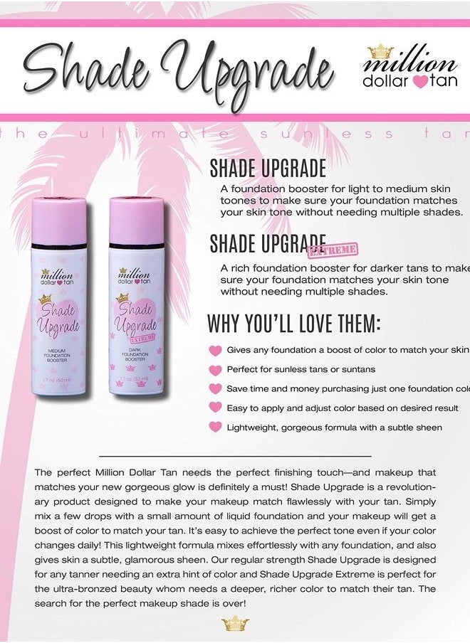 Million Dollar Tan - The Perfect Finising Touch to Your Tan - Shade Upgrade Extreme by Million Dollar Tan - Image 1
