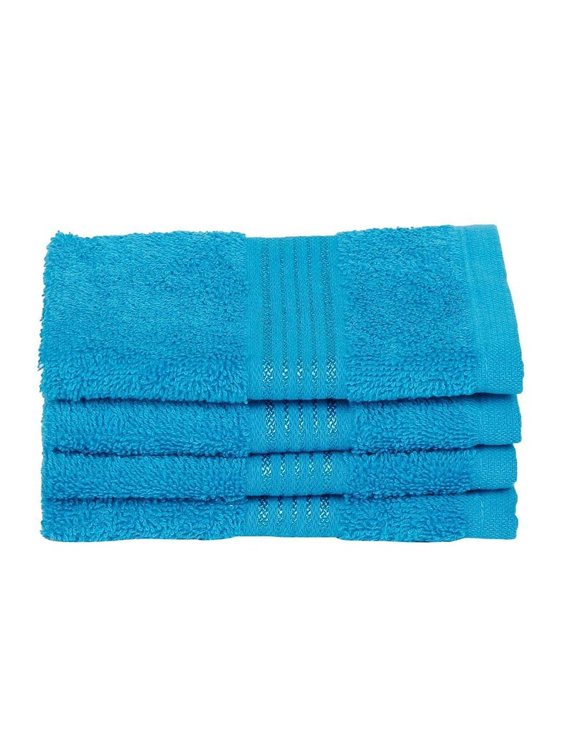 Kopa by Bianca 400 GSM 100% Cotton Soft Terry Towel l 12pc Face Towel l Towel l Baby Towel for New Born l D`Ross l Turquoise - Image 2