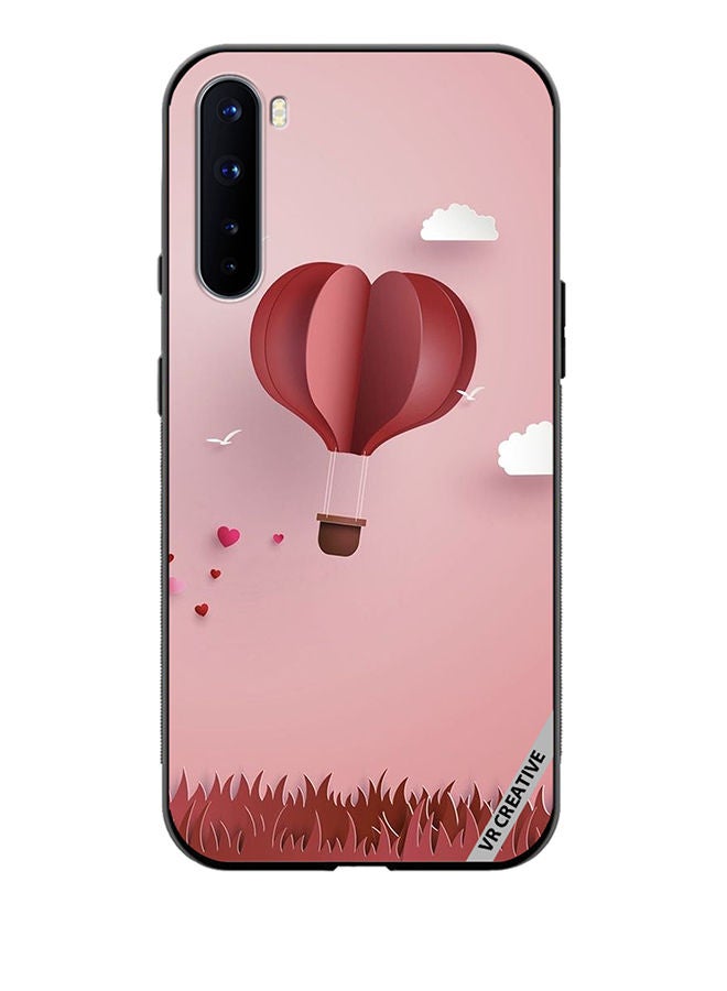 VR CREATIVE Protective Case Cover For OnePlus Nord Paper Hot Air Balloon Design Multicolour - Image 1