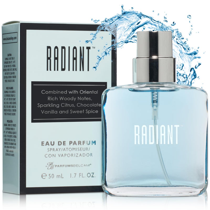 PB ParfumsBelcam Radiant Eau de Toilette Spray, Our version of a Designer. 1.7 Fl Oz - Image 1
