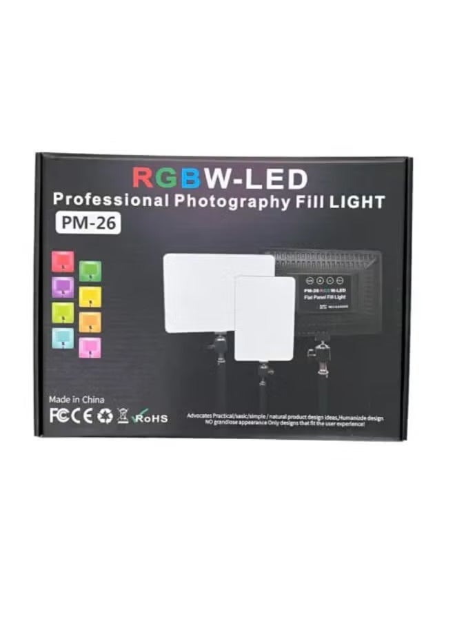 JAJEEK Spotlight for Photography RGB PM-26, Adjustable Color Modes, 36W High-Output LED, Professional Lighting for Portraits, Product Photography, and Video Content Creation – Portable, Durable, and Easy to Use for Studio and On-the-Go Shoots - Image 3
