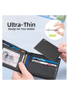 Generic Wallet Tracker Card | Ultra-Thin Rechargeable Item Finder for iPhone, Keys, Luggage, Bags | Works with Apple Find My | Lost Mode, Splash-Resistant, 6-Month Battery, Privacy-Safe  - Image 1