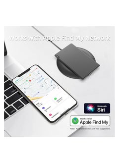 Generic Wallet Tracker Card | Ultra-Thin Rechargeable Item Finder for iPhone, Keys, Luggage, Bags | Works with Apple Find My | Lost Mode, Splash-Resistant, 6-Month Battery, Privacy-Safe  - Image 2