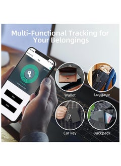 Generic Wallet Tracker Card | Ultra-Thin Rechargeable Item Finder for iPhone, Keys, Luggage, Bags | Works with Apple Find My | Lost Mode, Splash-Resistant, 6-Month Battery, Privacy-Safe  - Image 5