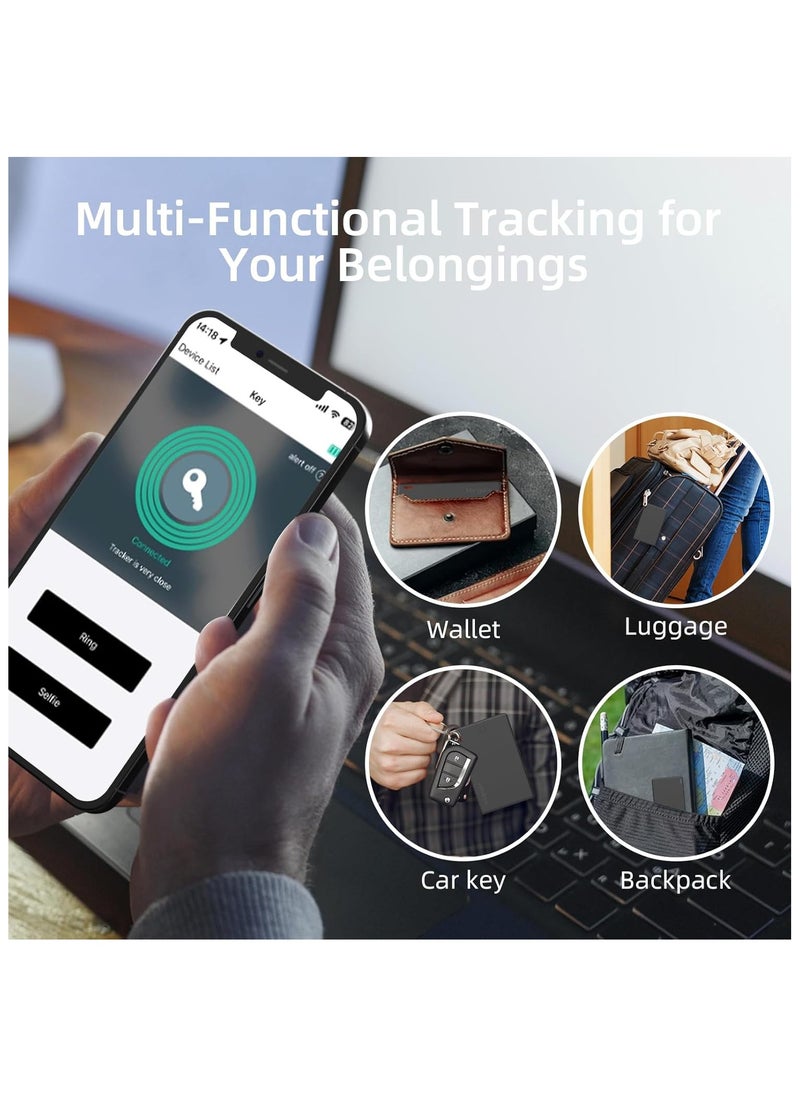 Generic - Wallet Tracker Card | Ultra-Thin Rechargeable Item Finder for iPhone, Keys, Luggage, Bags | Works with Apple Find My | Lost Mode, Splash-Resistant, 6-Month Battery, Privacy-Safe - Image 1