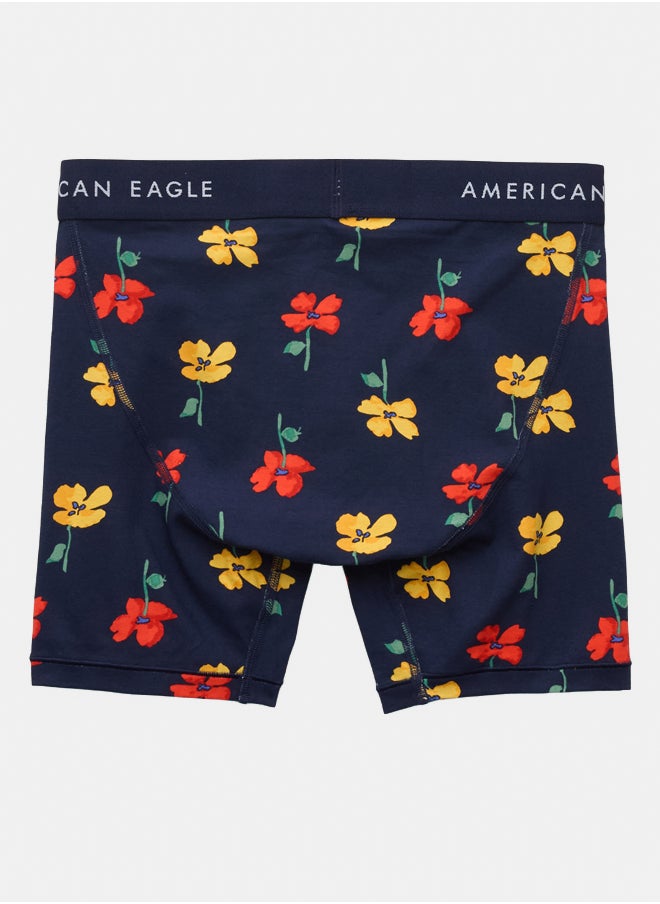 American Eagle AEO Men's Floral 6" Classic Boxer Brief  - Image 2