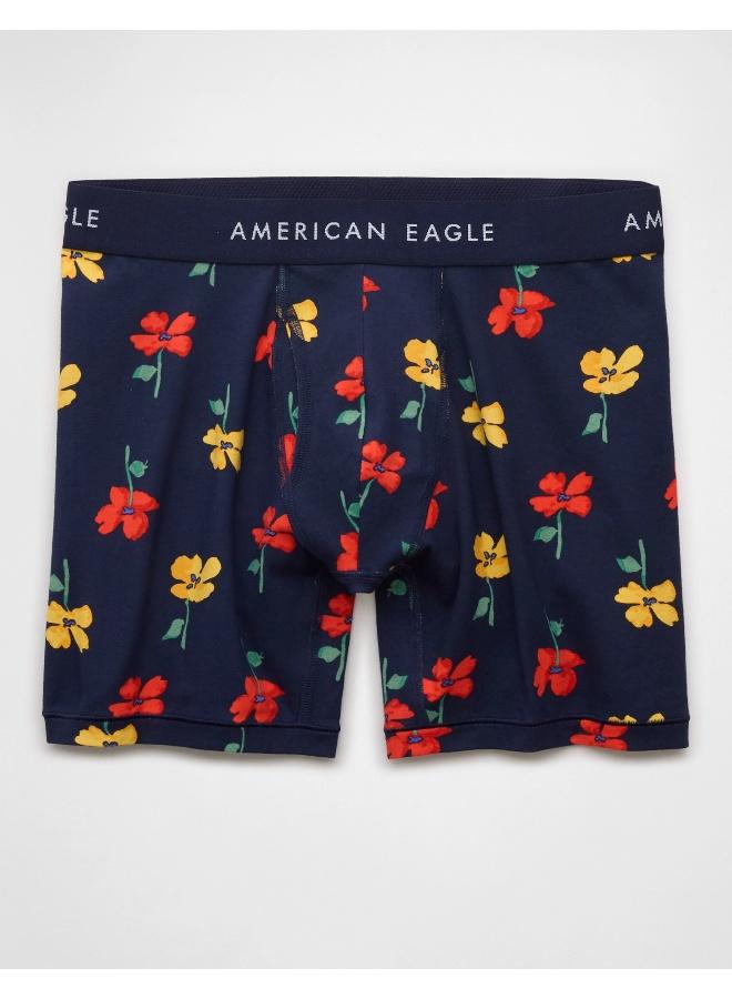 American Eagle AEO Men's Floral 6" Classic Boxer Brief - Image 3