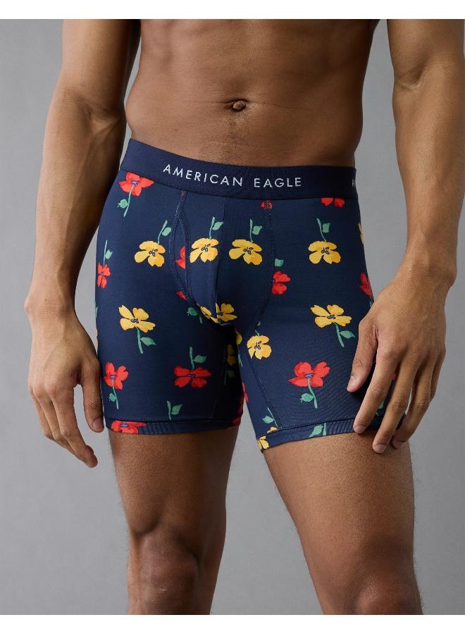 American Eagle AEO Men's Floral 6" Classic Boxer Brief - Image 1