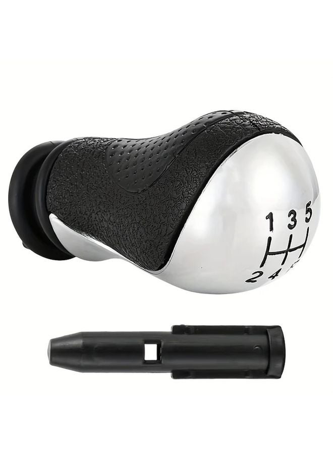 Chrome Gear Shift Knob 5 Speed Manual For Peugeot Citroen C5 2001 2008 Xsara Picasso 1999 2008 - Image 4