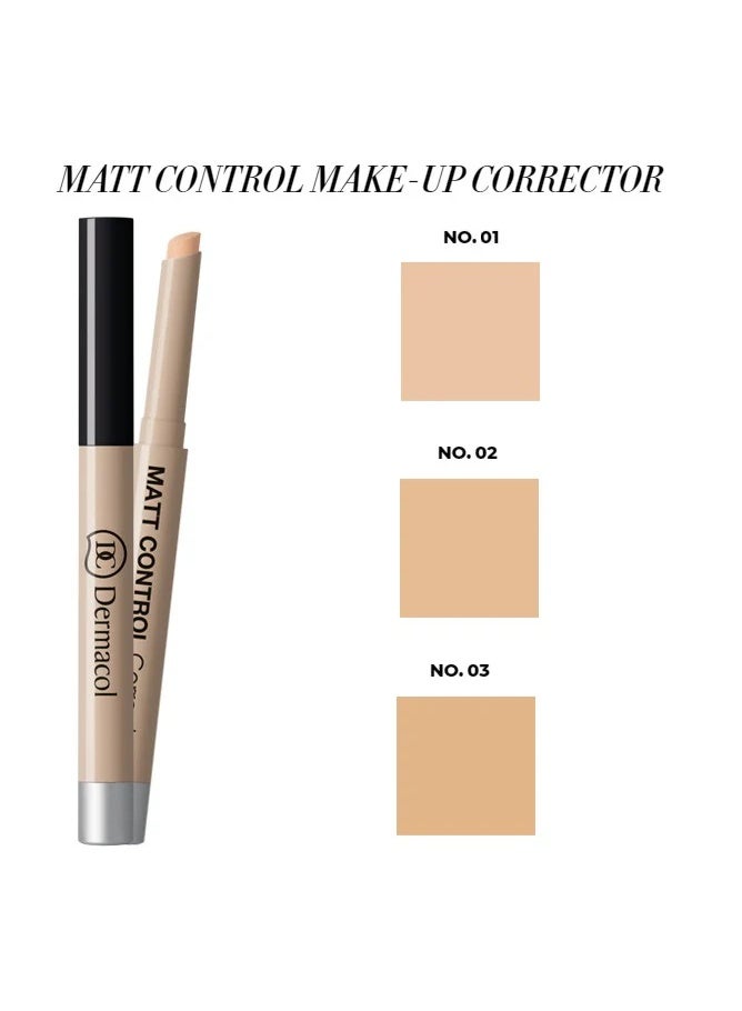 Dermacol Matt Control Corrector Mattifying Cover Stick 2 0.9g - Image 4