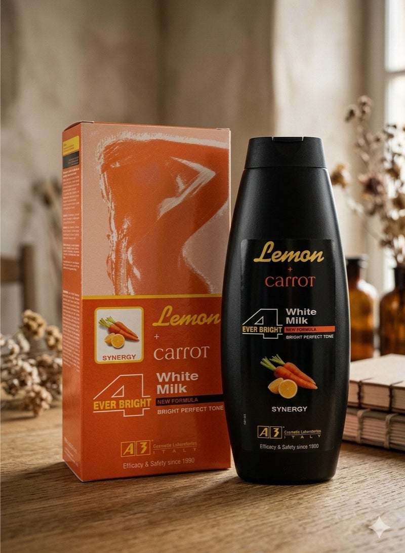 Lemon Carrot White Milk 400 ML