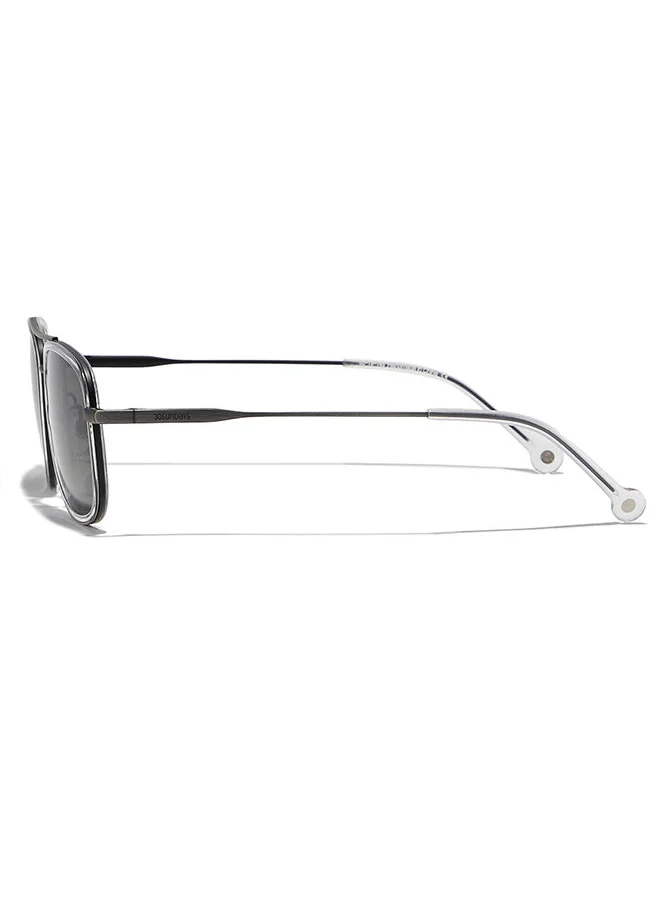 30Sundays 30Sundays NOSTALGIA,Men Sunglasses, Rectangle Sunglasses, UV Protection: UV400 (Gray,Gray)