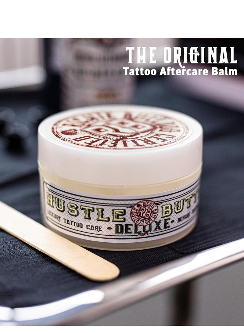 hustle butter deluxe Aftercare Travel Size Tattoo Balm, 1 oz - Image 2