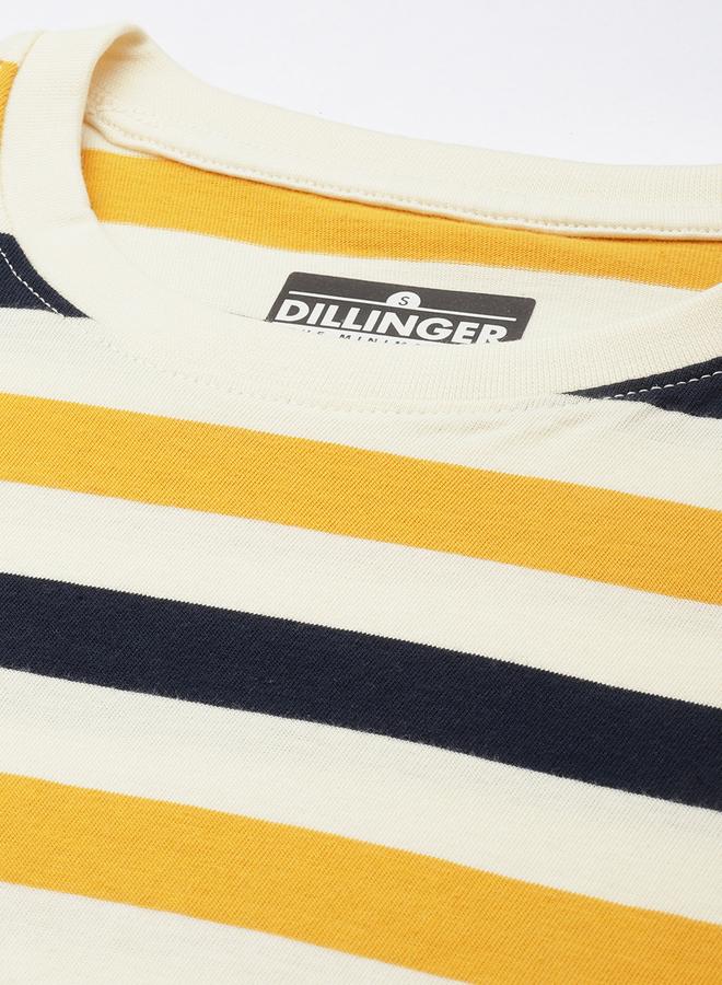 Dillinger Women Regular Striped T-Shirt - Image 2