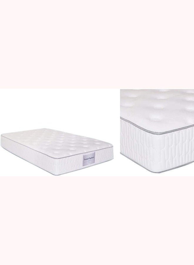 Galaxy Design Luxurious Layer And Pocket System Innerspring Mattress White Single Size 200x180x29 cm 7 Year Full Warranty - Image 2