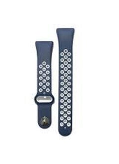 Generic Replacement Strap for Honor Band 6 (Navy/White) 