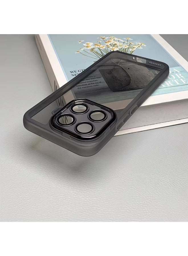 Compatible with Xiaomi 17T back Case cover,TPU material transparent soft shell, Lens electroplating decoration, Anti fingerprint, Anti drop, Lightweight, Anti slip - Image 4