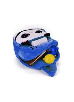 Blue Tree Panda Kids School Bag Soft Plush  - Image 2