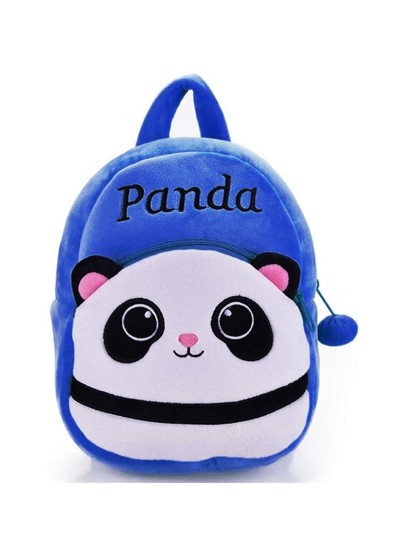 Blue Tree Panda Kids School Bag Soft Plush - Image 4