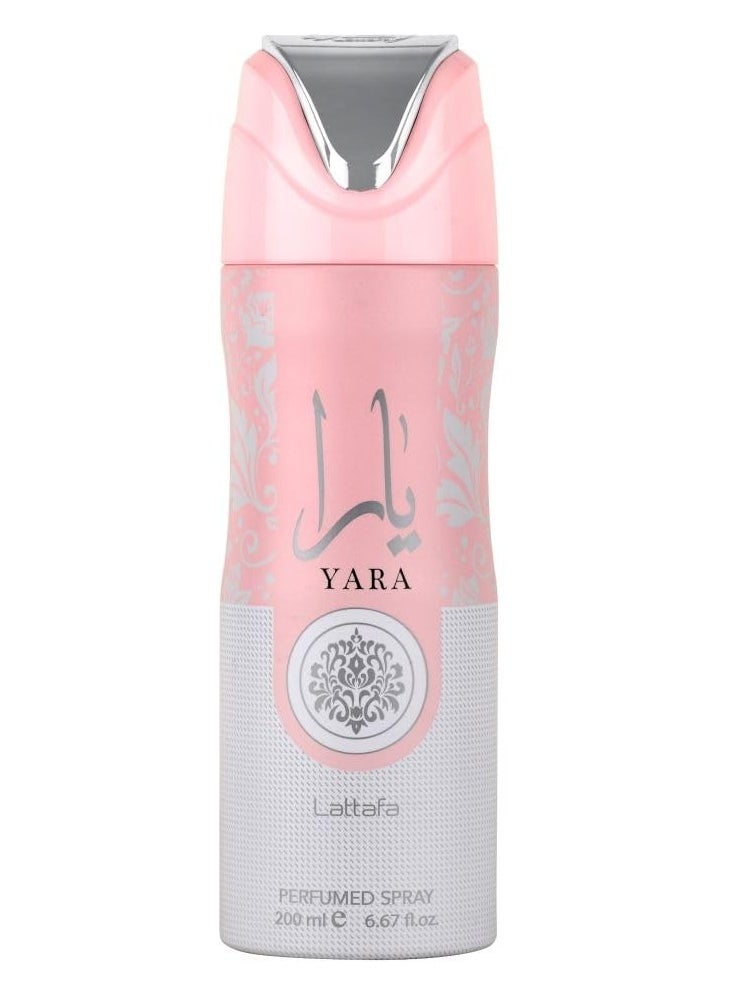 Lattafa Perfumes Lattafa Yara Perfumed Deodorant Spray for Unisex 