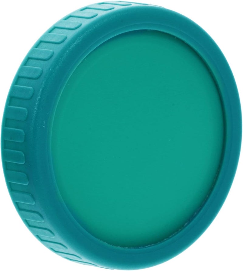 Homoyoyo Mason Jar Silicone Lid Replacement Set Wide Mouth Jar Lids with Sealing Ring Green for Leak-proof Storage and Canning - Image 1