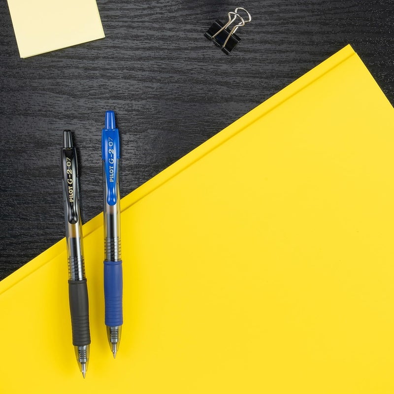 Pilot G2 Premium Refillable & Retractable Gel Pens, Fine Point, Green Ink, 12-Pack - Image 4