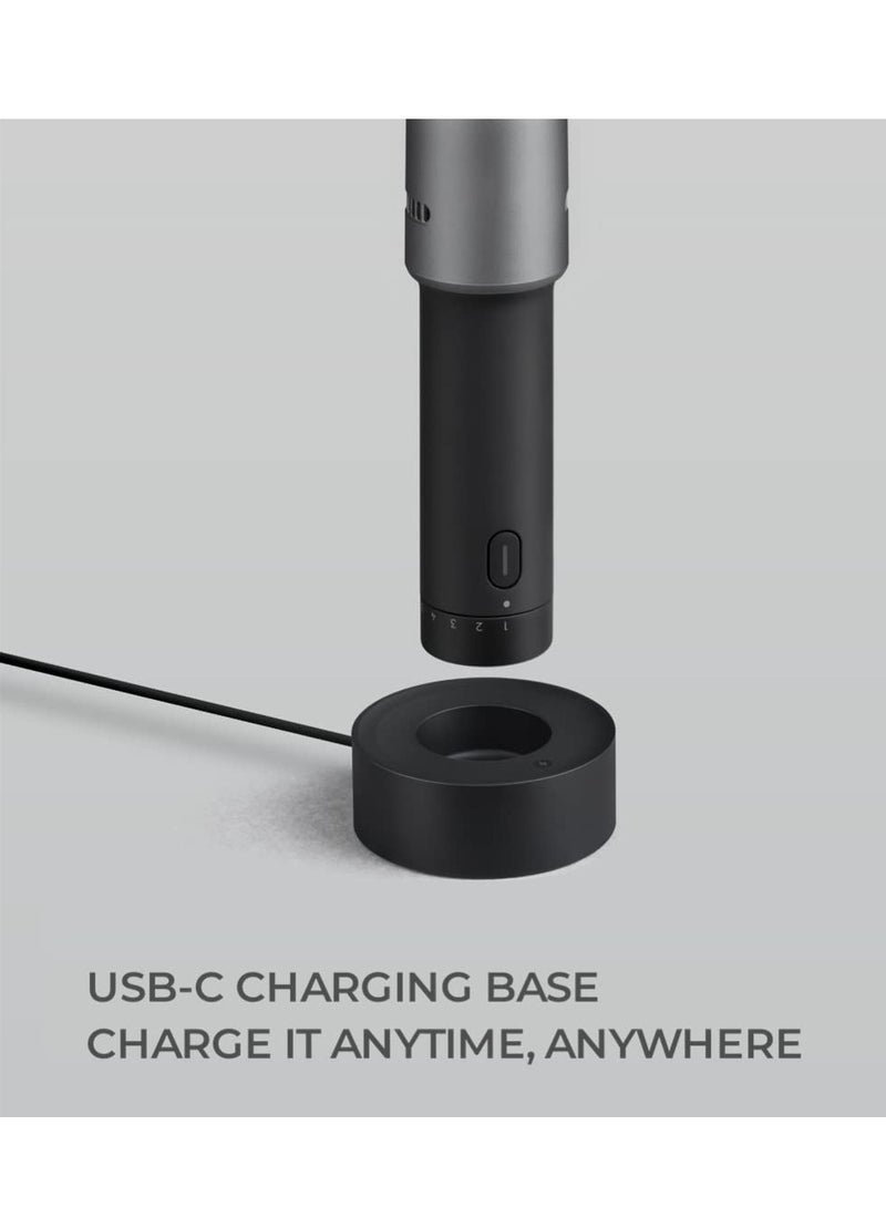 Cordless Rotary Tool Kit Minimalist Lightweight 2000mAh Larger Battery 5 Speeds 25000 Rpm 35 in 1 Multi Tool Durable Accessories Set for Carving Polishing - Image 2