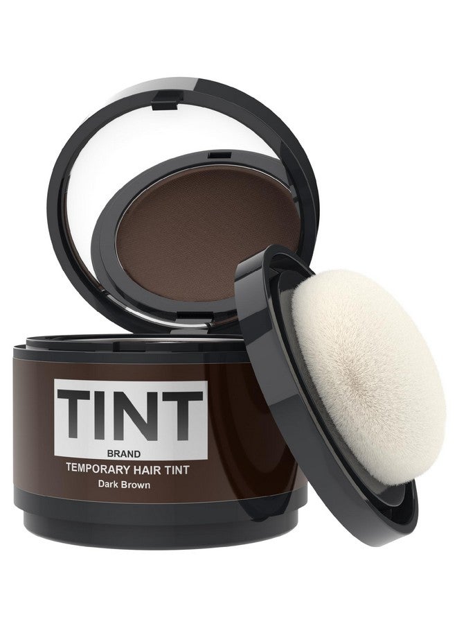 Tint Hair Tint Instant Hair Concealer For Greys Thinning Hair Or Patchy Beards. Temporary Hair Shadow For All Hair Types. Sweat And Weather Resistant. Hairline Powder (Dark Brown) - Image 2