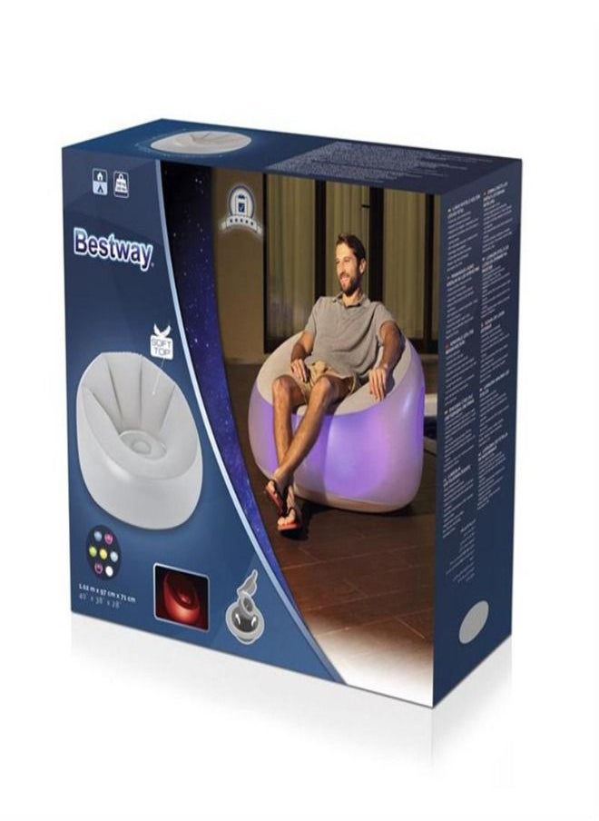 Bestway Bestway Luxury Outdoor Led Chair 1.02M X 97Cm X 71Cm 26-75086  - Image 2