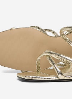ONLY Onlamina-1 Pu Ankle Strap Heeled Sandals  - Image 4
