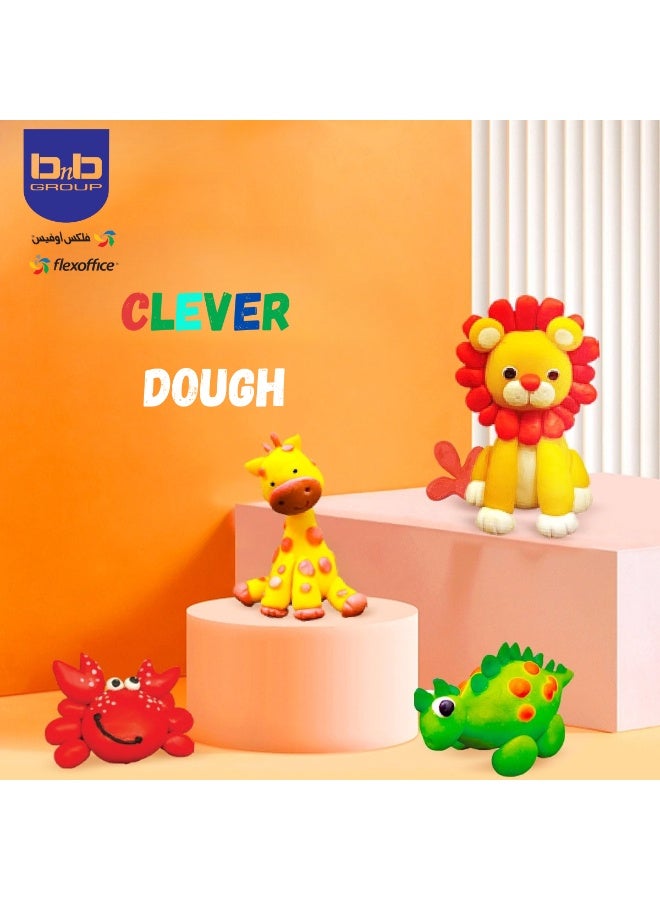 FLEXOFFICE Modeling clay - 8 colors for children's education, an interactive toy made of very lightweight modeling clay. - Image 5