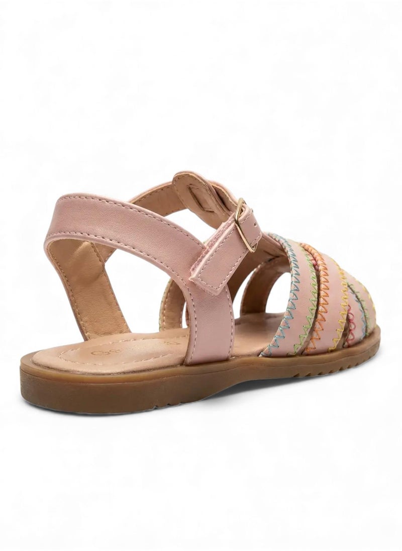 Geoomnii Junior Girls’ Sandals with Backstrap – Soft, Comfortable & Secure Fit - Image 4