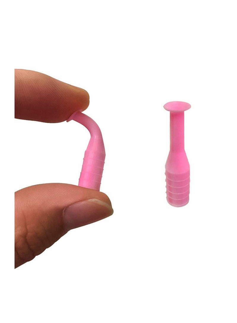 SYOSI 4 pcs Hard Contact Lens Remover RGP Plunger for Soft Hard Lenses  - Image 3