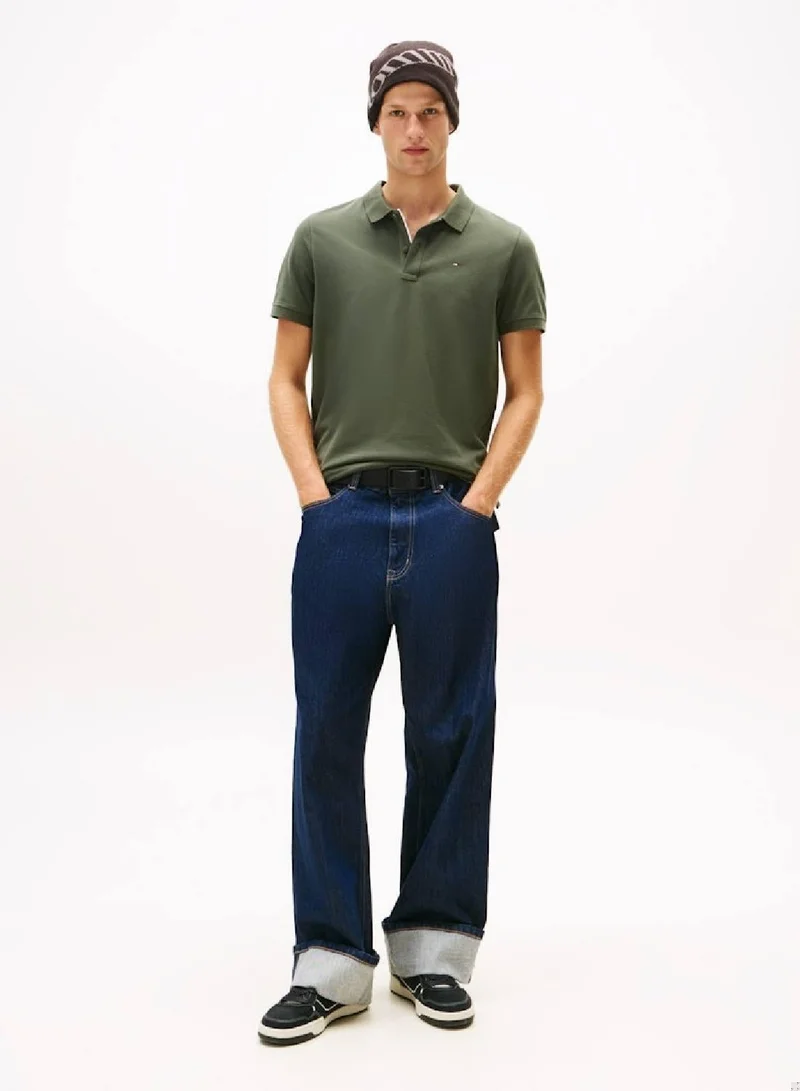 TOMMY JEANS  Flag Slim Polo Shirt for Men | Best Price UAE