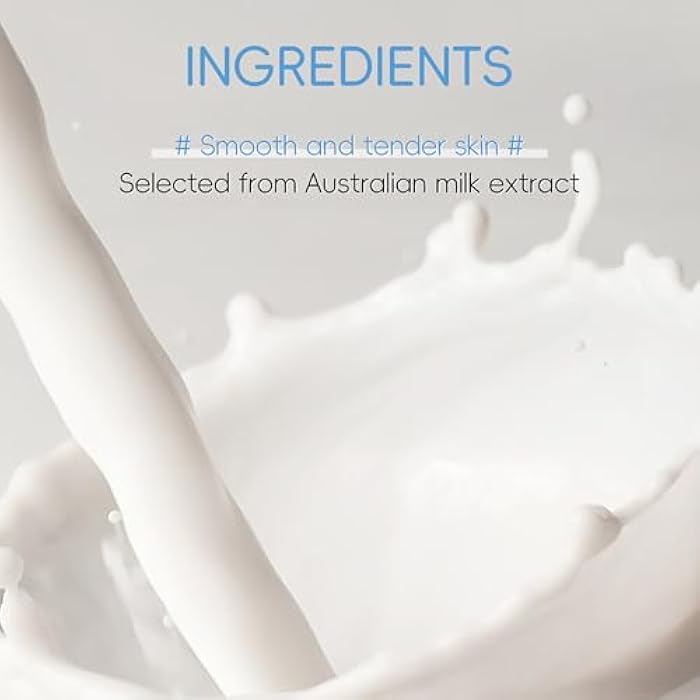 DLZZRS Face Milk Cream, Moisturizing Nourish Face Moisturizer Hydrating & Smooth Dry Skin, Day & Night Cream for Girl Women Beauty Moisturizer Daily Care Milk Facial Cream - Image 4