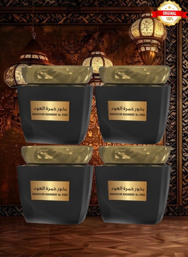 Bakhoor 4 Pieces Bakhoor Khumrt Al Oud 50 Grams - Image 1