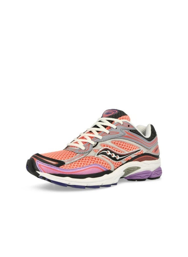 Saucony ProGrid Omni 9 Women's Running Shoes Breathable Mesh Athletic Sneakers Premium Cushioning Stability Sports Footwear Lightweight Comfortable Walking Jogging Training Gym Shoes Pink Purple - Image 5