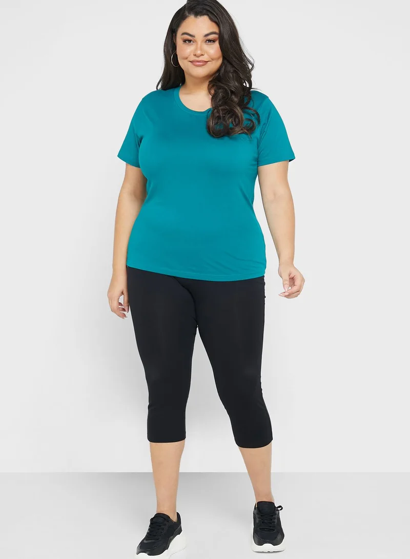 Ginger Plus Essential Cropped Leggings